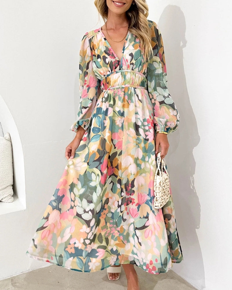 Floral Maxi Dress for Women | Flowing Feminine Style