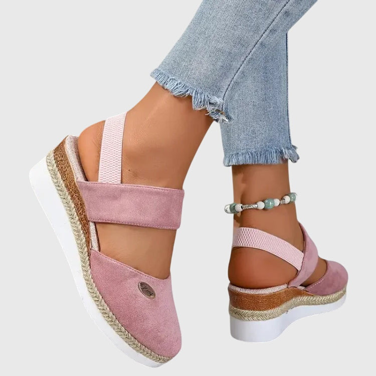 Platform Orthopedic Sandals for Women - Cushioned Comfort