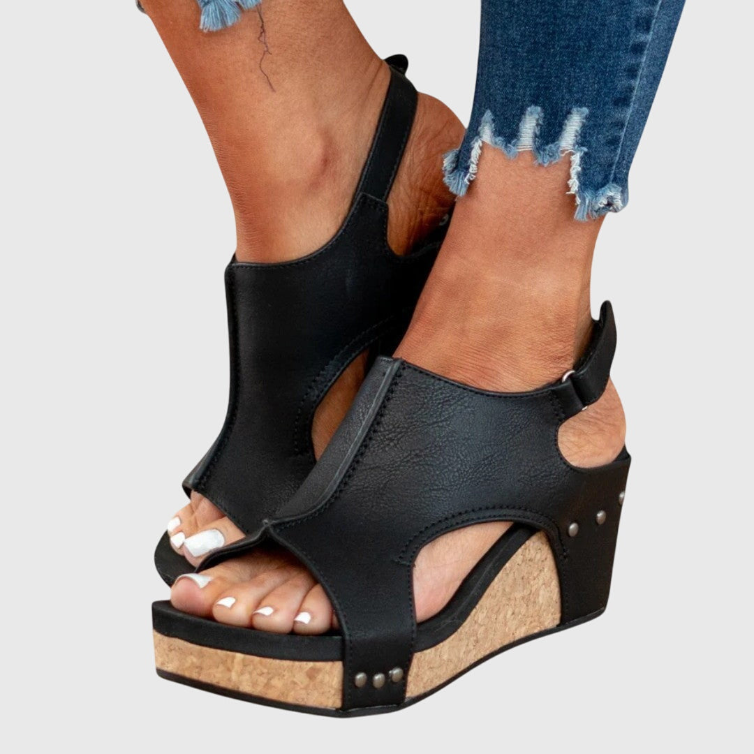 Orthopedic Wedge Sandals for Women - Comfortable Walking Shoes