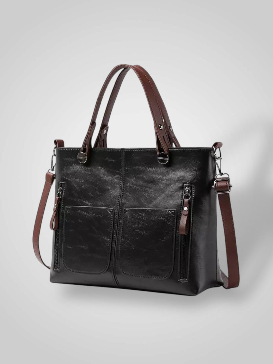 Leather Shoulder Bag Women | Classic Genuine Leather Handbag
