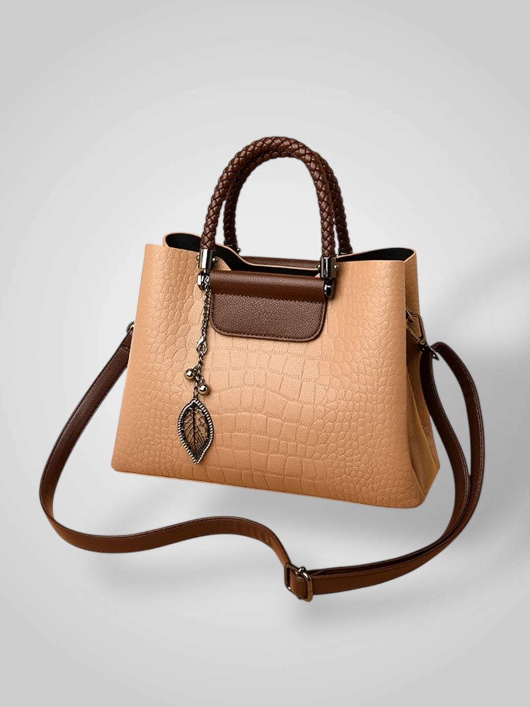Leather Shoulder Bag for Women - Timeless Everyday Handbag