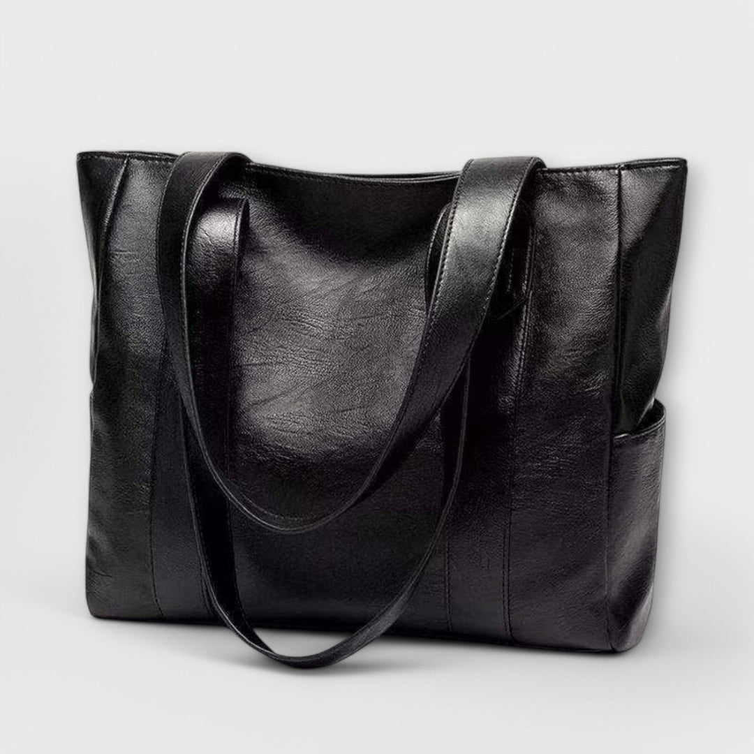 Vintage Leather Bag for Women - Classic Everyday Handbag