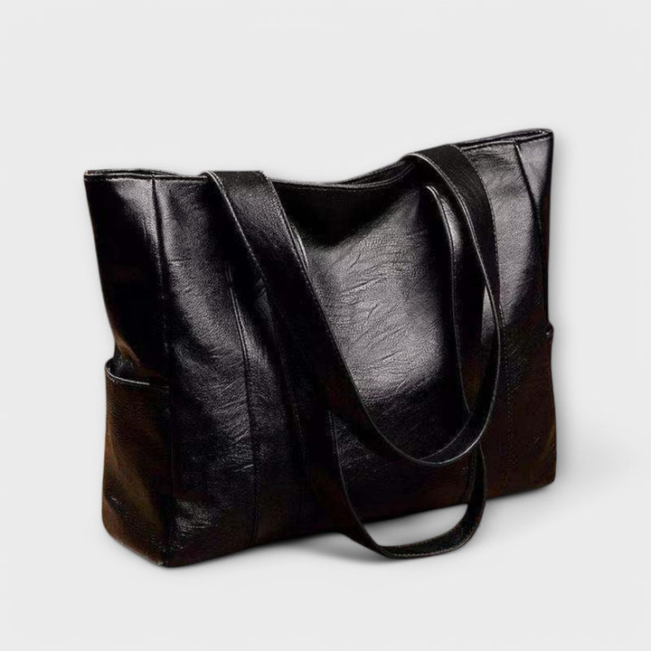 Vintage Leather Bag for Women - Classic Everyday Handbag