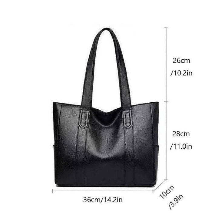 Vintage Leather Bag for Women - Classic Everyday Handbag