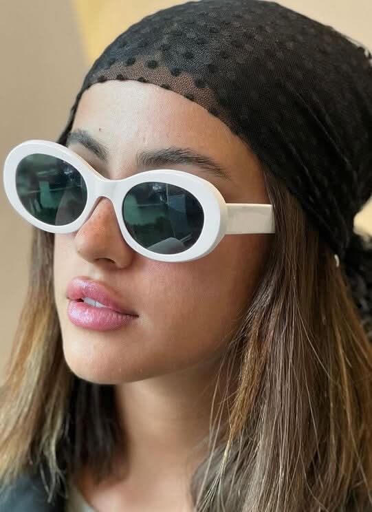Oval Sunglasses for Women - Vintage Style UV Protection