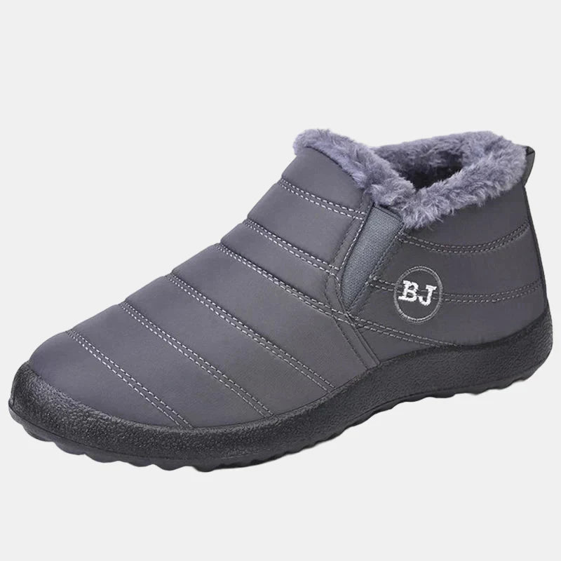 Waterproof Winter Boots for Women Fleece Lined Slip On Ankle