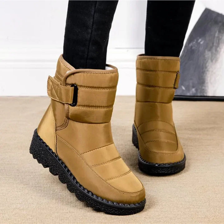 Quilted Snow Boots for Women - Fur Lined Winter Boots