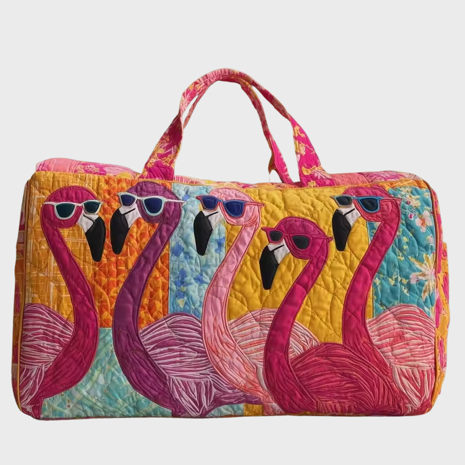 Quilted Weekender Bag for Women | Soft Overnight Travel Tote