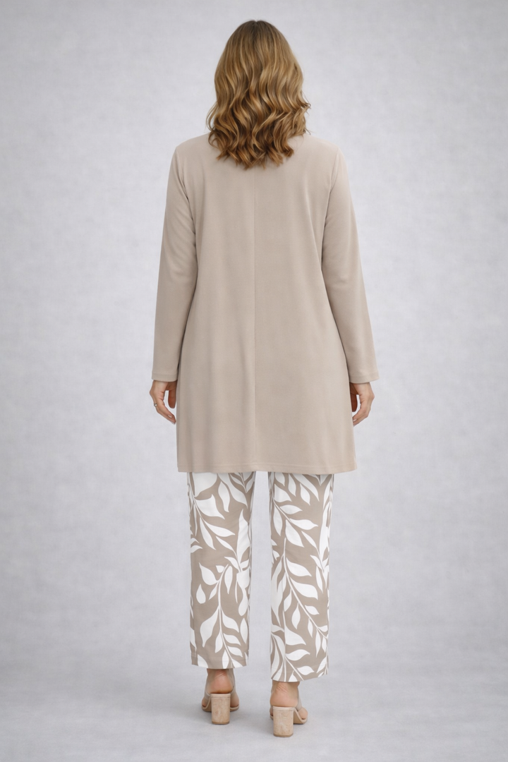 3-Piece Cardigan Set for Women - Relaxed Elegant Outfit