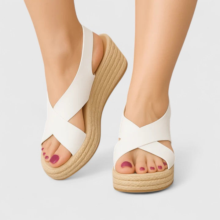 Orthopedic Wedge Sandals for Women - Comfort Espadrille Heels