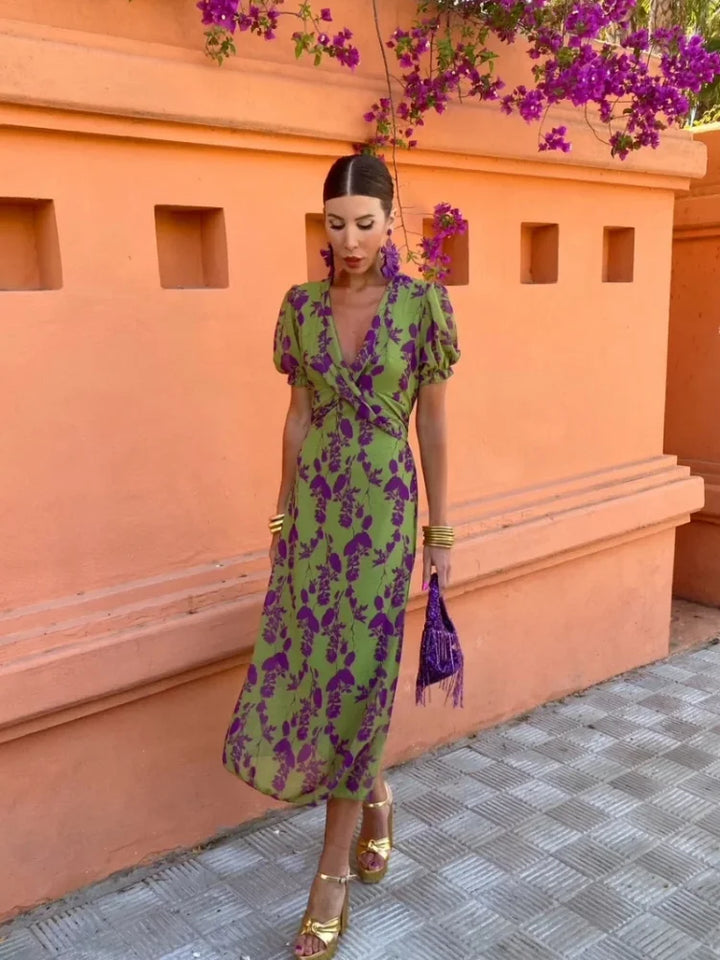 Summer Maxi Dress for Women - Flowy Lightweight Cotton Dress
