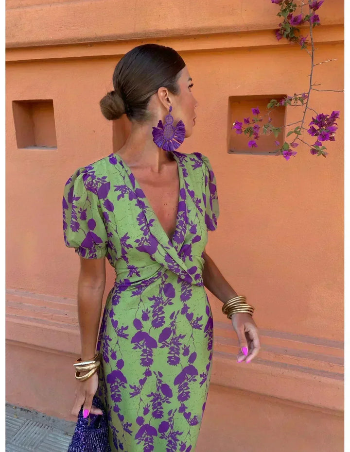 Summer Maxi Dress for Women - Flowy Lightweight Cotton Dress