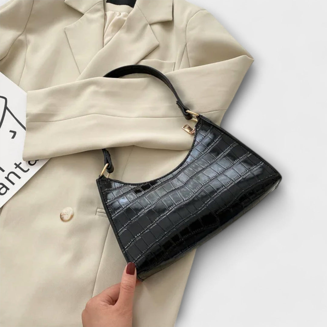 Leather Tote Bag for Work - Spacious Classic Handbag