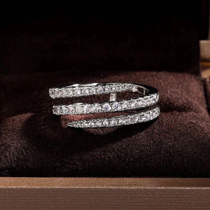 White Gold Ring - Timeless Italian Designer Jewelry