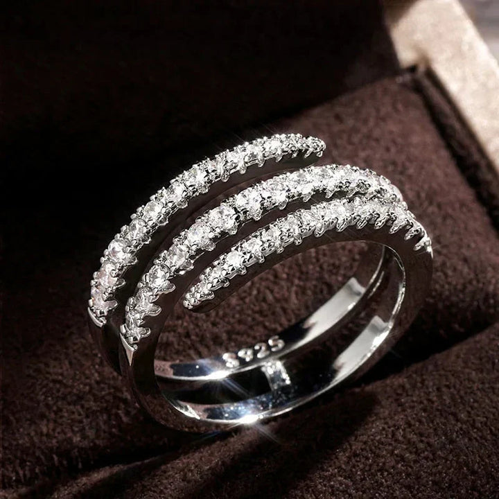 White Gold Ring - Timeless Italian Designer Jewelry