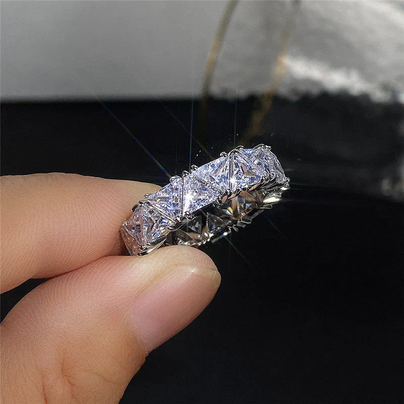 White Gold Ring | Graziana DeLuca Statement Jewelry