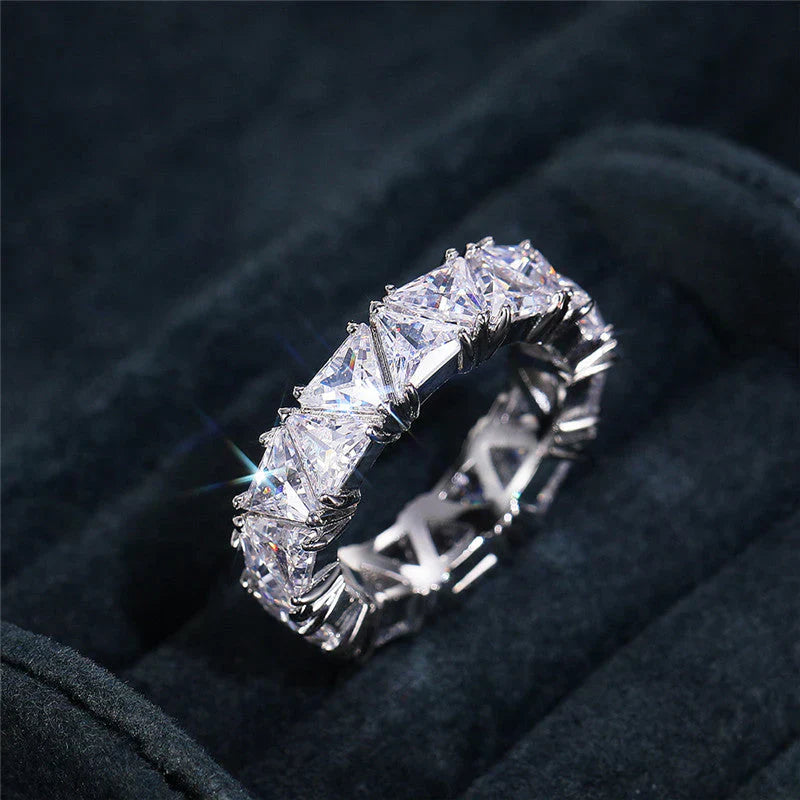 White Gold Ring | Graziana DeLuca Statement Jewelry