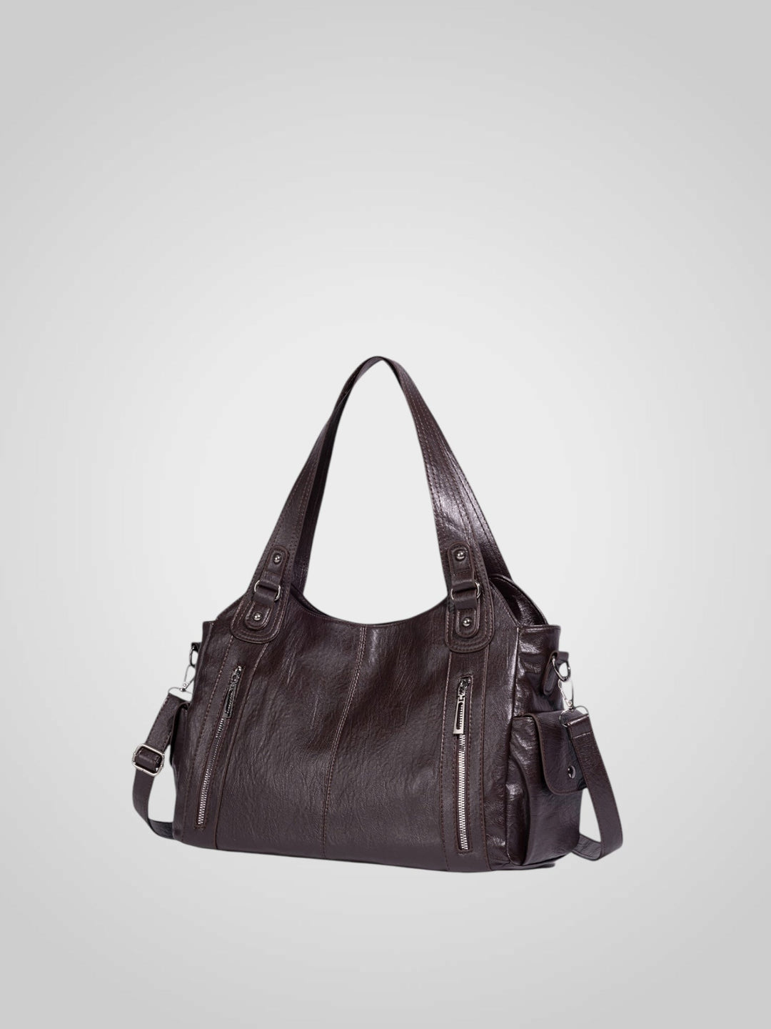 Lightweight Crossbody Bag with Multiple Pockets for Everyday
