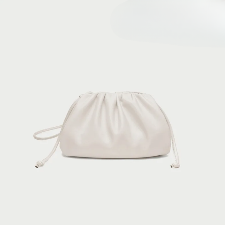 Hobo Shoulder Bag in Soft Vegan Leather - Convertible Crossbody