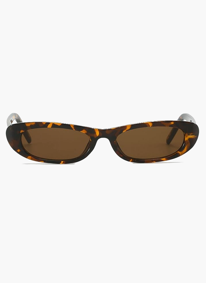 Oval Cat Eye Sunglasses for Women - UV Protection Retro Style
