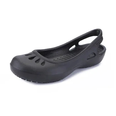 Jelly Slide Sandals for Women Waterproof Flat Summer Shoes