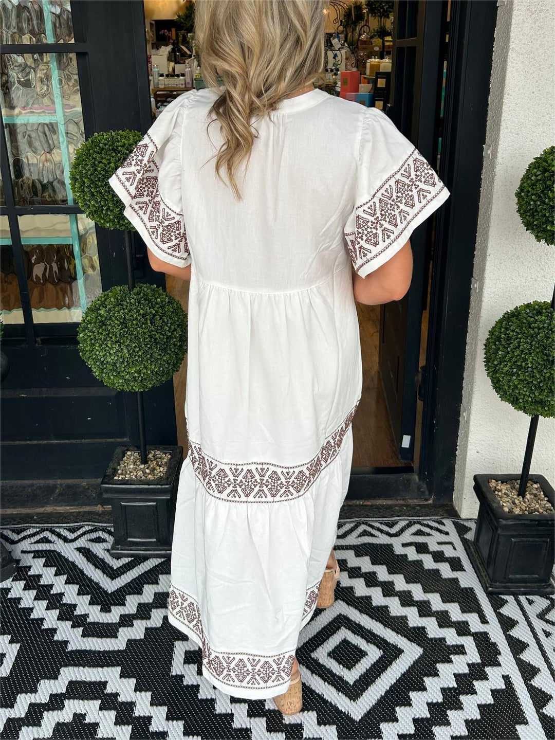 Boho Maxi Dress for Women - Elegant Flowy Summer Dress