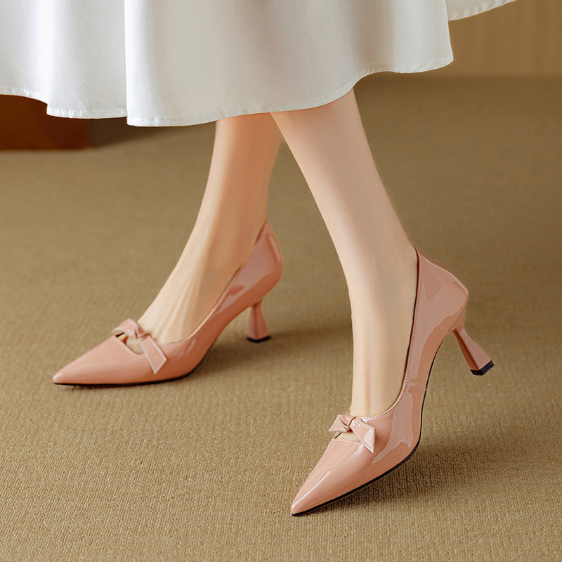 Leather Mary Jane Pumps for Women | Classic Strap Heels