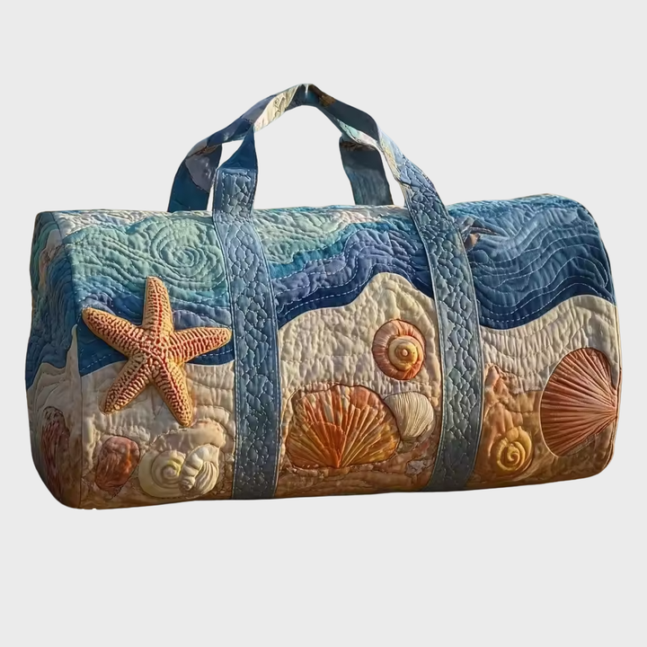 Quilted Overnight Bag for Women - Soft Travel Weekender