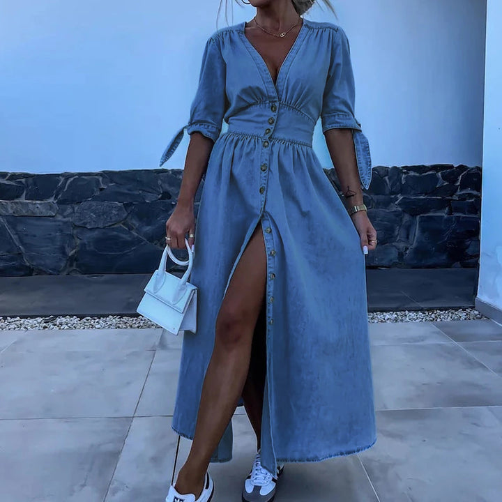 Casual Elegant Dress for Women - Versatile Everyday Style