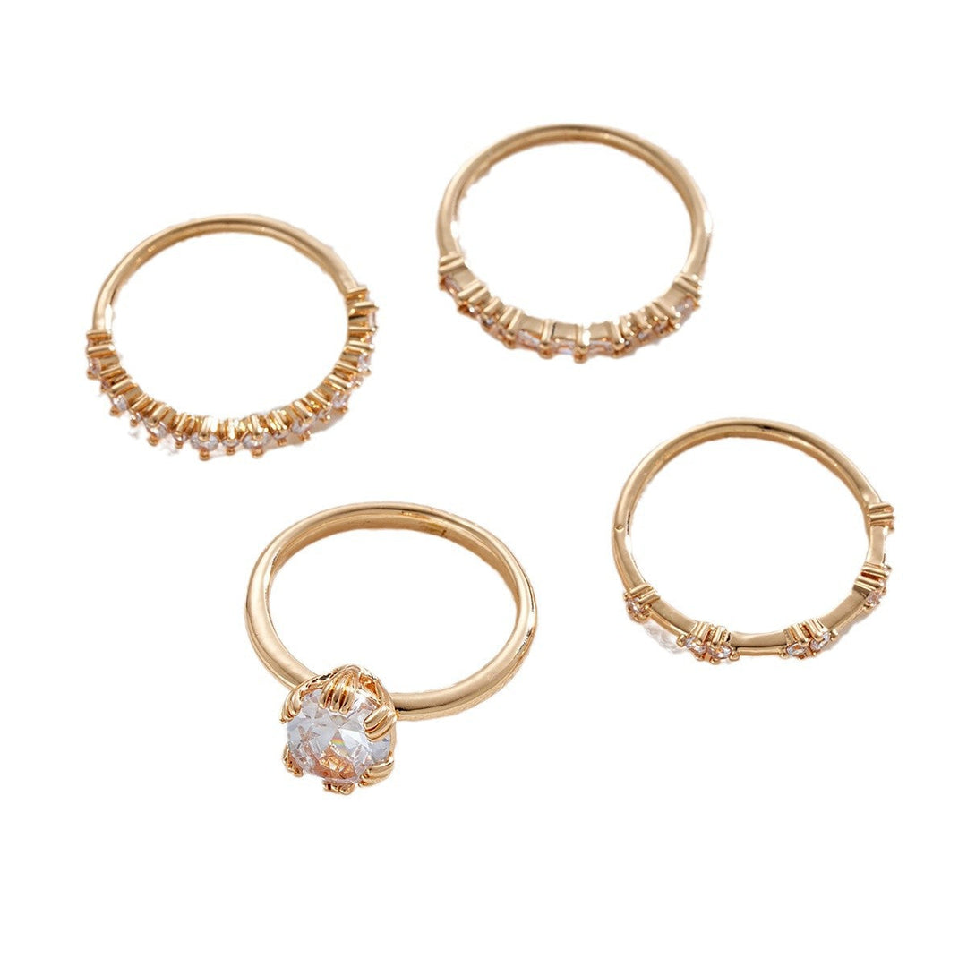Gold Ring Set - Stacking Rings for Women | Minimalist Jewelry