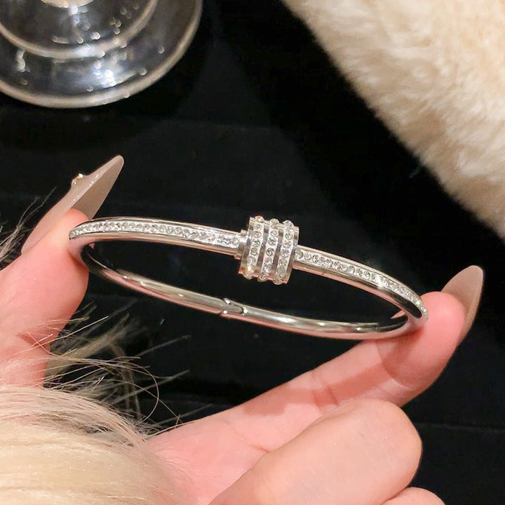 White Gold Bracelet - Vianna Lucente Delicate Everyday Jewelry