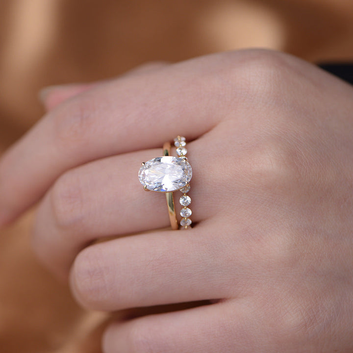 Gold Ring Set - Stacking Rings for Women | Minimalist Jewelry