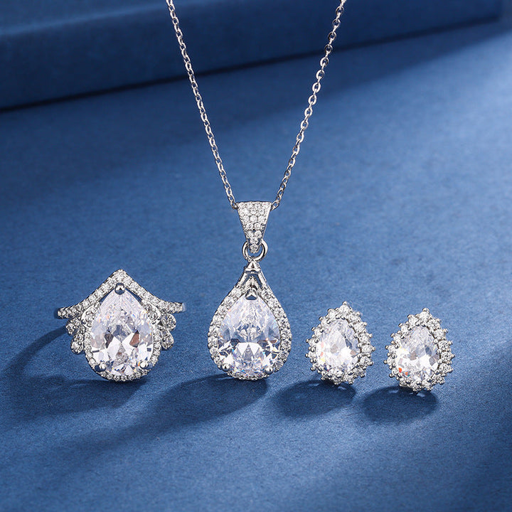 Elegant Two Piece Set in White Gold | Coordinated Outfit