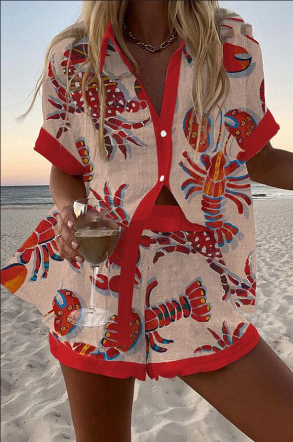 Linen Cotton Matching Set for Women | Casual Two Piece Outfit