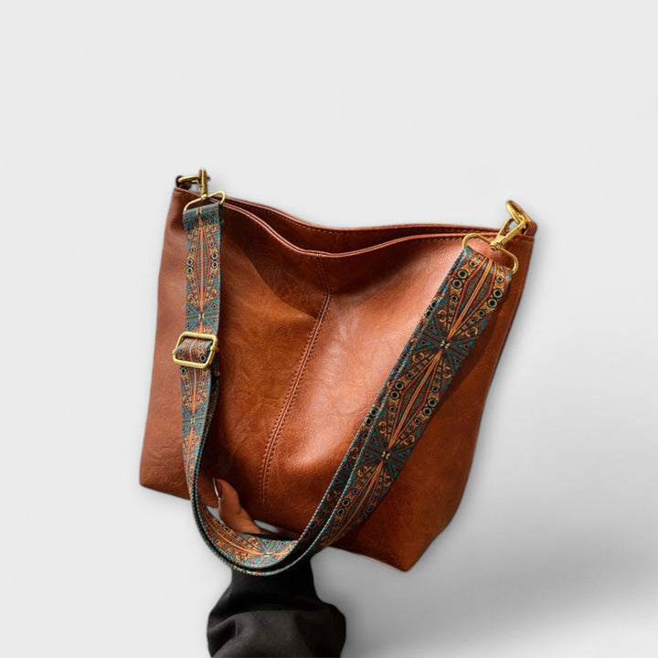 Vintage Handbag for Women - Classic Structured Shoulder Bag