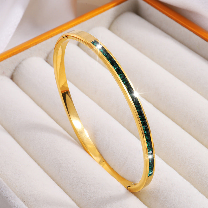 Gold Chain Bracelet - Celeste Viride Delicate Everyday Jewelry