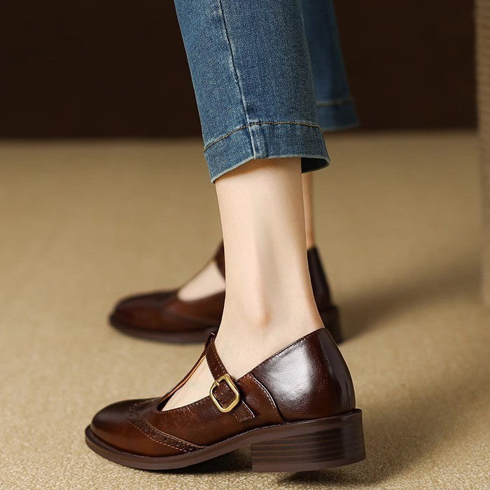 Mary Jane Flats for Women | Classic Strap Shoes