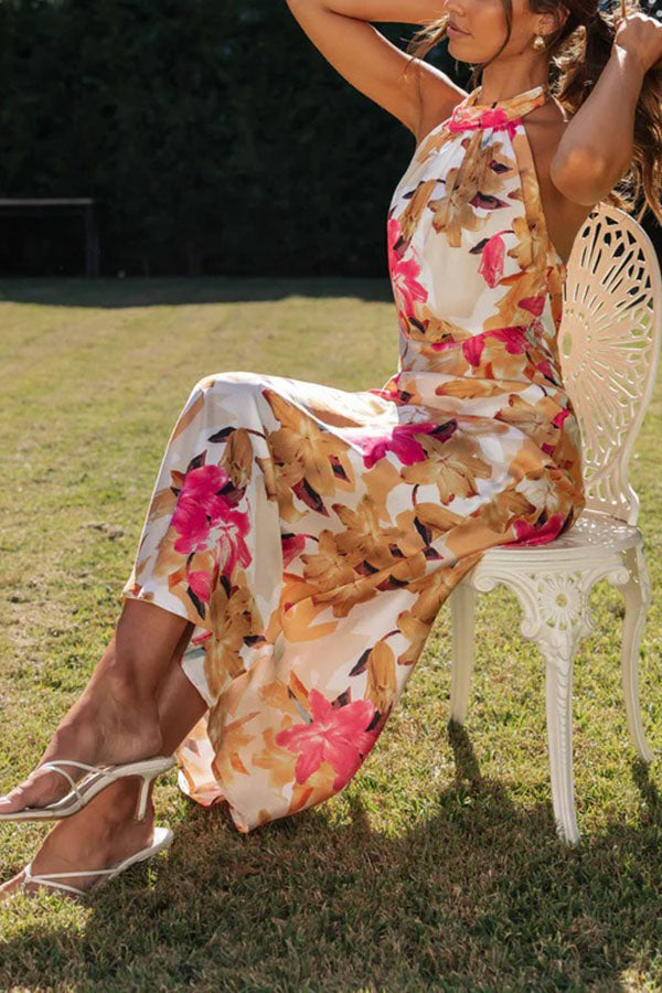 Floral Maxi Dress for Women | Elegant Long Dress