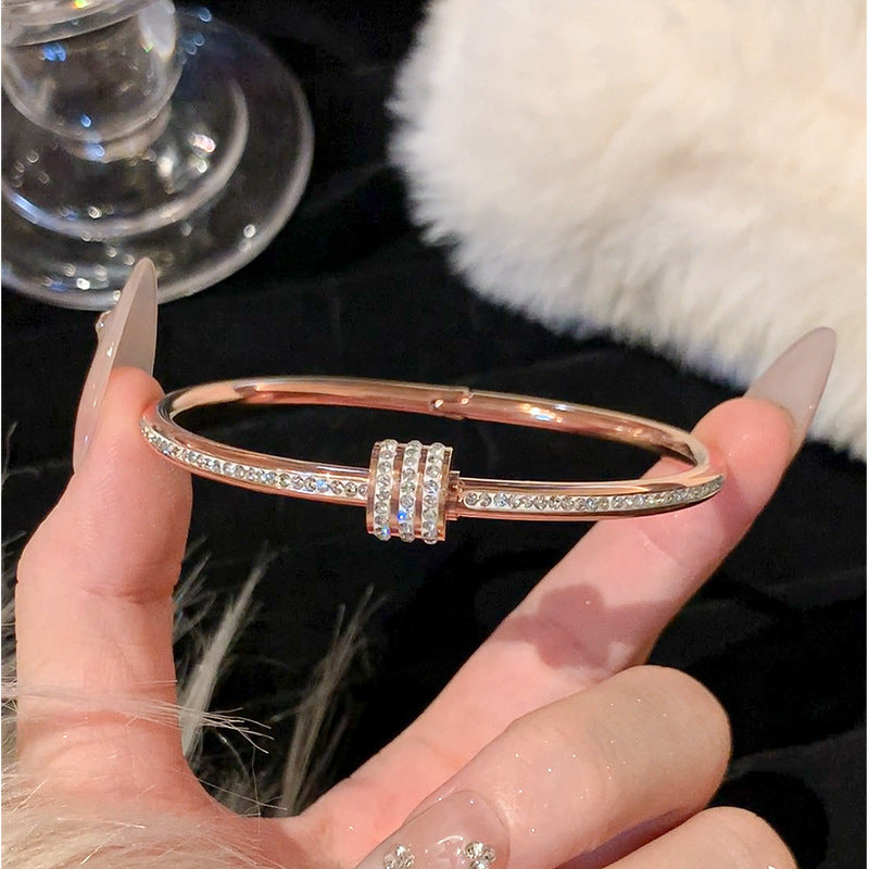 White Gold Bracelet - Vianna Lucente Delicate Everyday Jewelry