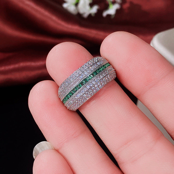 White Gold Ring | Celina Maroux Elegant Everyday Jewelry