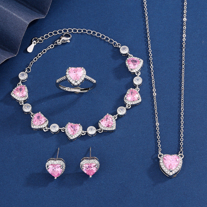 White Gold Matching Set - Elegant Two Piece Outfit for Women
