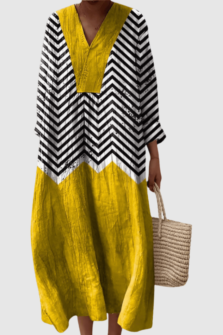 Melody Dress | Relaxed Fit Print Dress for Women