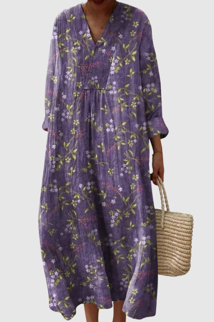 Blossom Print Dress | Lightweight Relaxed Fit Summer Dress
