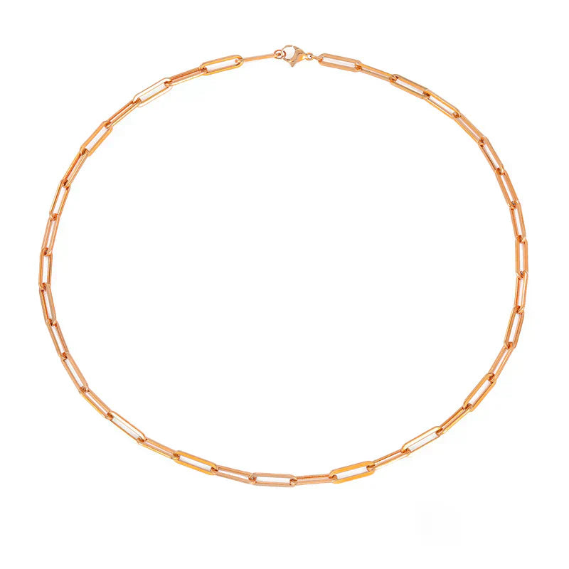 Gold Chain Necklace for Women - Elegant Layering Necklace