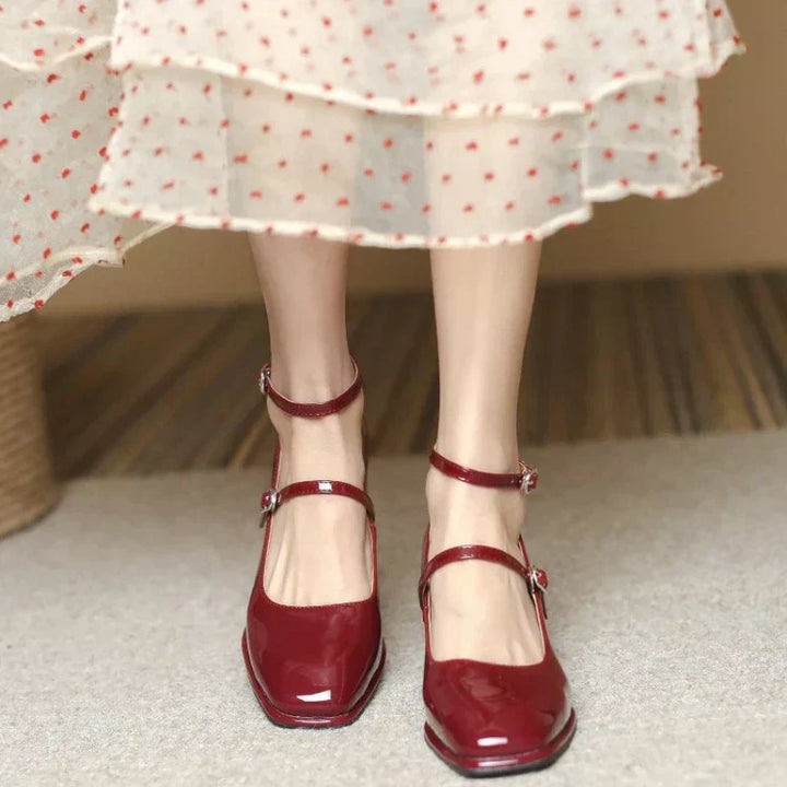 Ankle Strap Pumps | Elegant Mary Jane Heels for Women