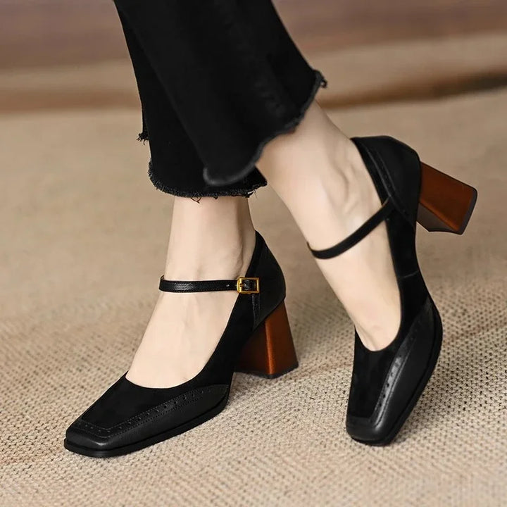 Mary Jane Flats For Women - Classic Strap Shoes
