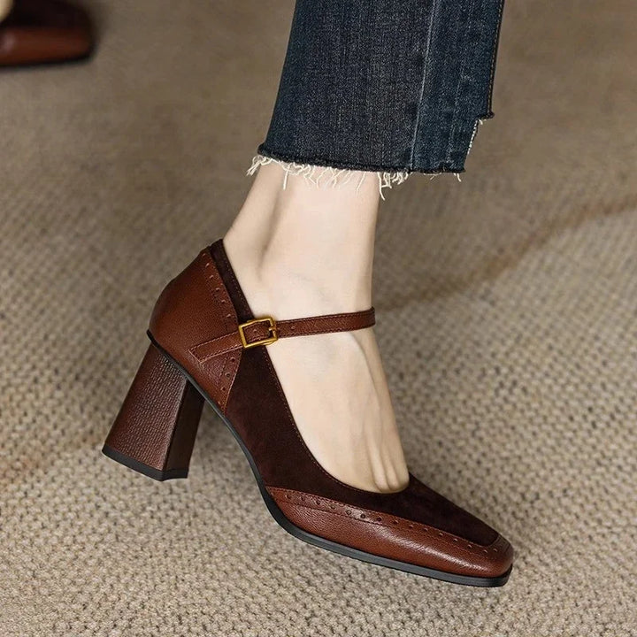 Mary Jane Flats For Women - Classic Strap Shoes