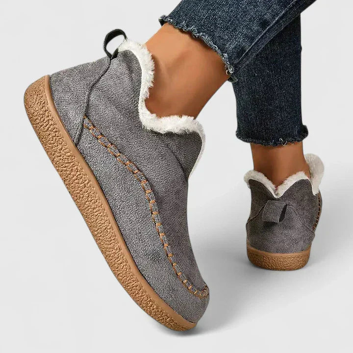Orthopedic Slip-On Boots - Comfortable Padded Winter Boots