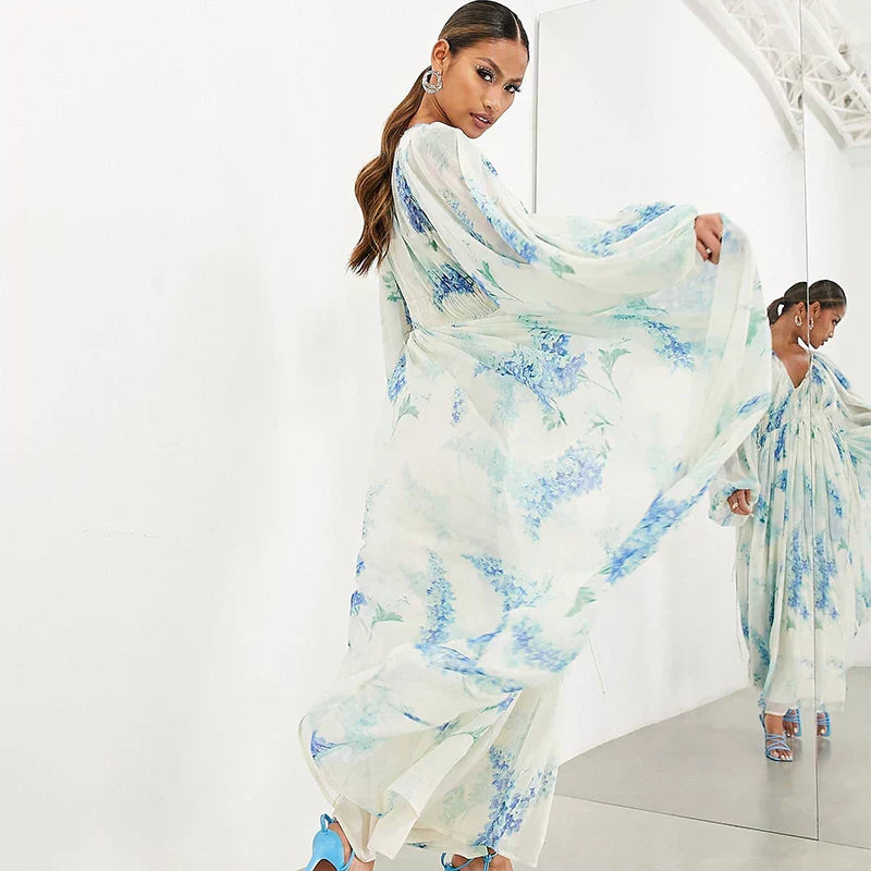 Floral Maxi Dress for Women - Breezy Summer Dress