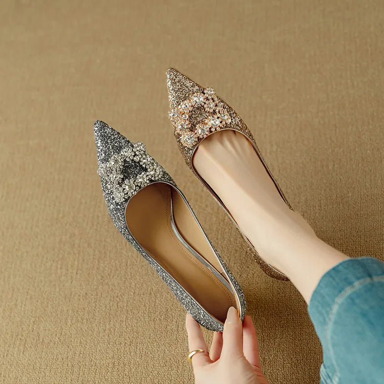 Glitter Pumps for Women | Sparkle Heels for Special Occasions